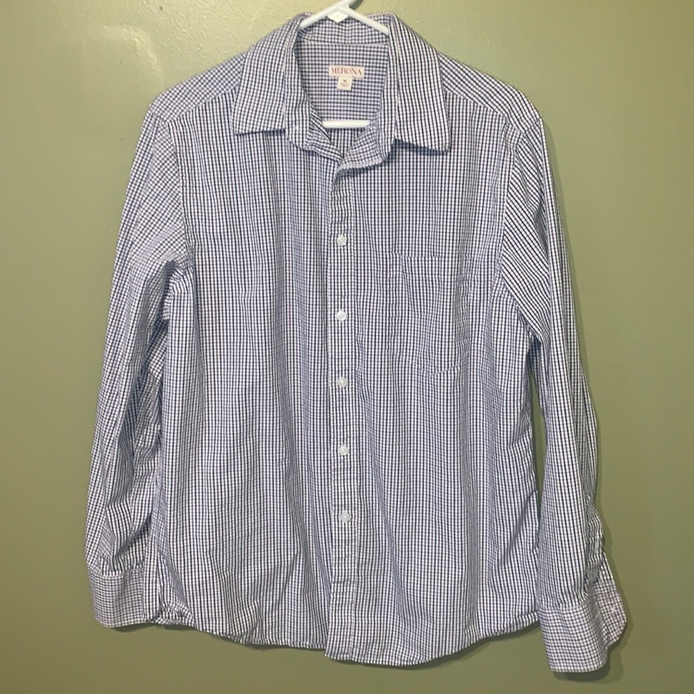 Men's Plaid Dress Shirt